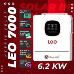 Galaxy LEO PV5000 4.2kw LEO PV7000 6.2kw Hybrid Solar Inverter