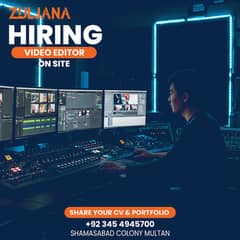Looking for Onsite Video Editor