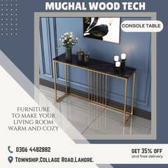 console table/Iron console/ nesting table/CNC table/Marble Table