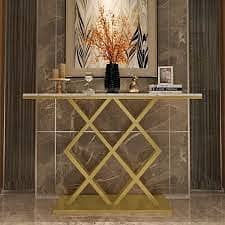 console table/Iron console/ nesting table/CNC table/Marble Table 9