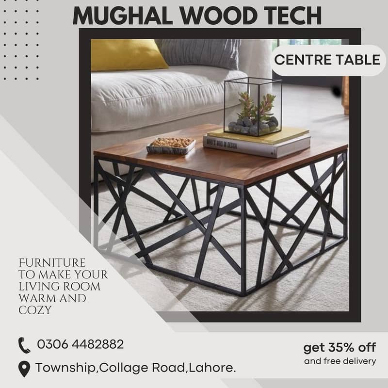 Centre table/Coffee Table/ nesting table/CNC table/Marble console 0