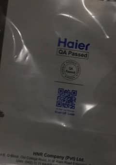 Haier Washing Machine