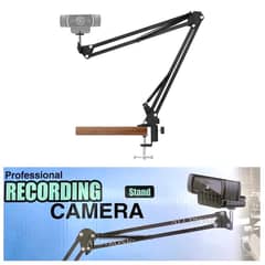 Portable Professional Microphone Stand for Versatile Audio Solutions