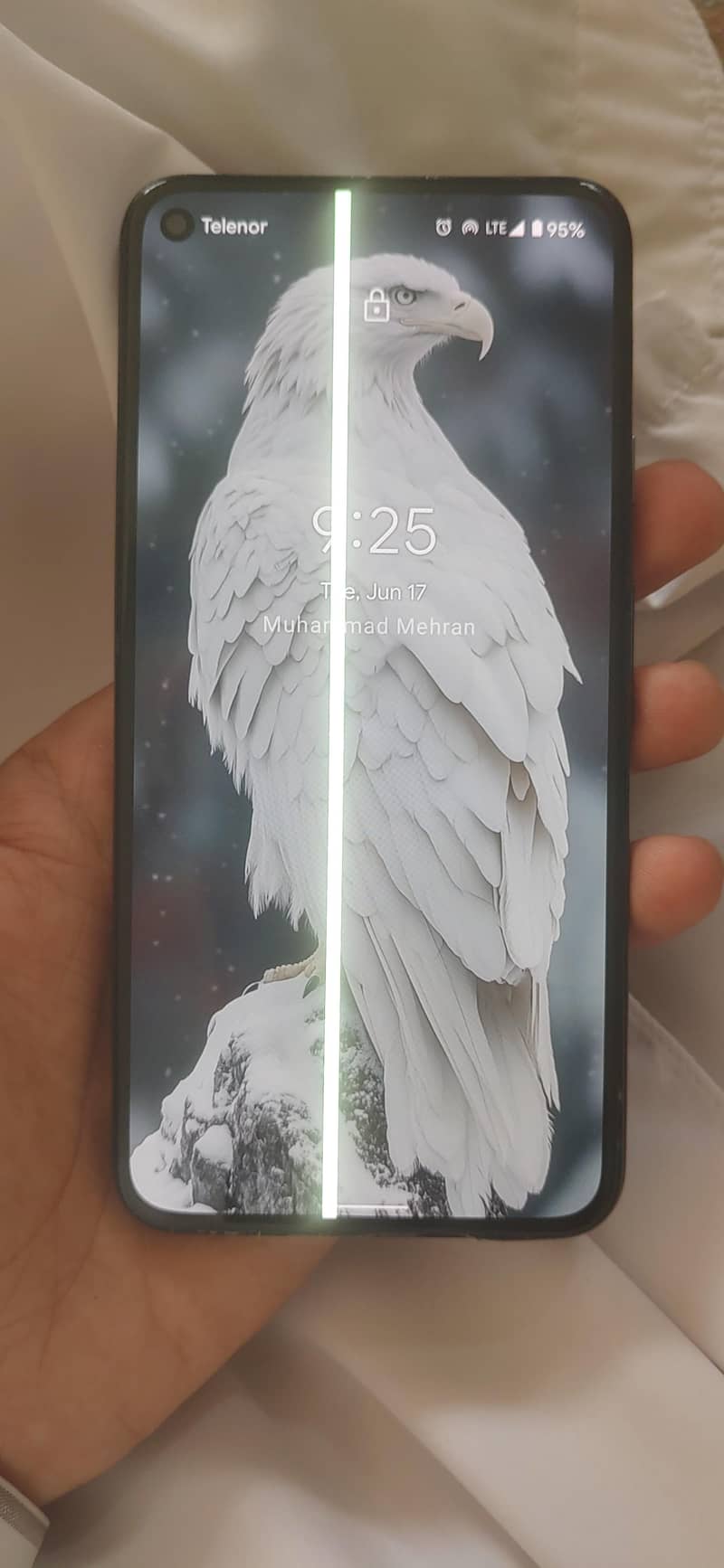 Google pixel 5 only single line 2