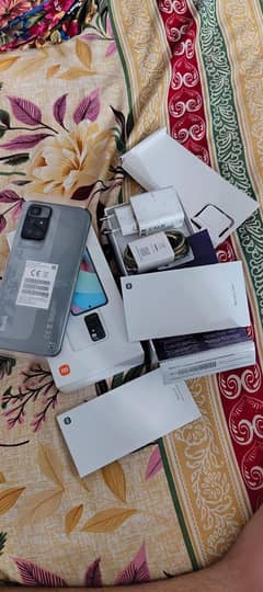Redmi 10 6/128 box charger