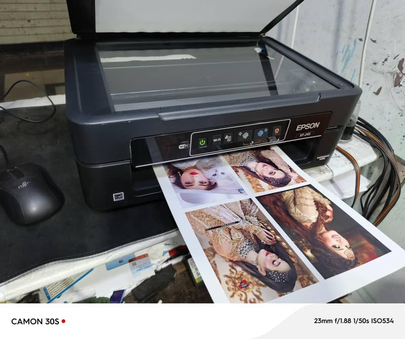 Epson Xp245 WiFi Printer , Scan and Copy With Ciss U. K imported 1