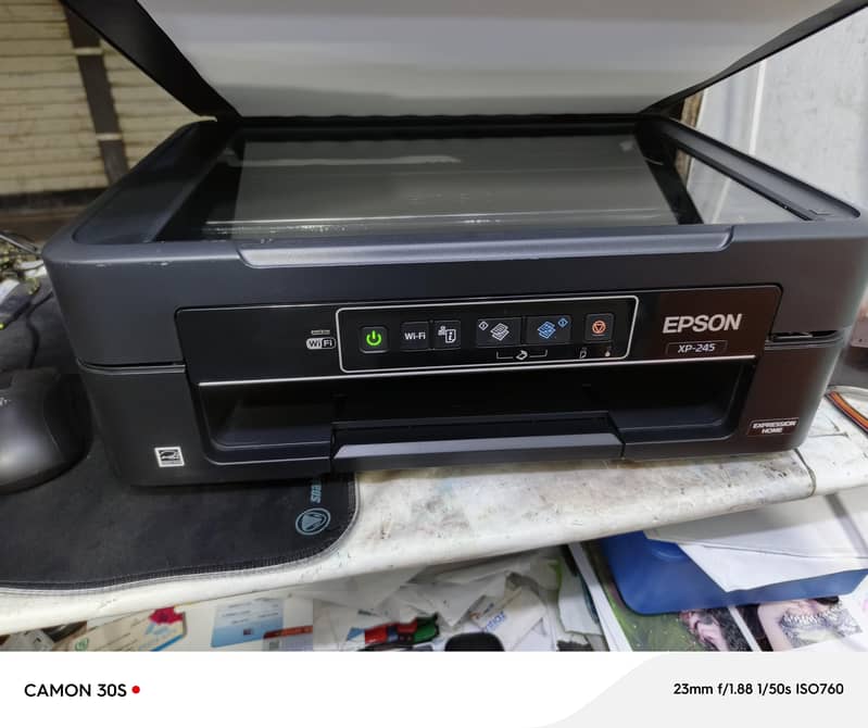 Epson Xp245 WiFi Printer , Scan and Copy With Ciss U. K imported 3