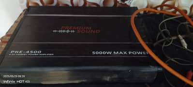 amplifier woofer and speqkers