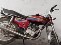 Honda CG 125 totally genuine 2012 model all okay hai