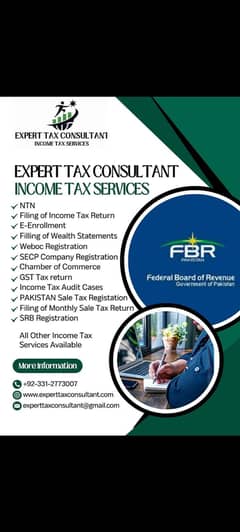 Income tax/secp PVT/Chamber of Commerce/import Export license