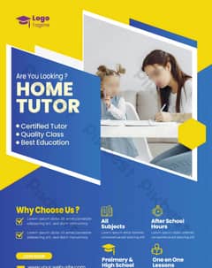 HOME TUITION FLEXIBLE TIMING WITH EXPERIENCED AND PROFESSIONAL TEACHER