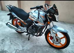 150cc barnd new total 3 month cahla ha  documents mukammal