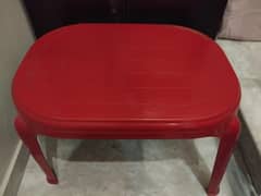 vip plastic table and chair set