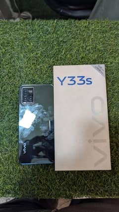 vivo y33s 10/10 condition with original charger and complete Box