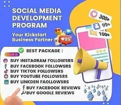 Instagram,Tiktok,facebook,youtube ,followers,likes,Social Media Servi