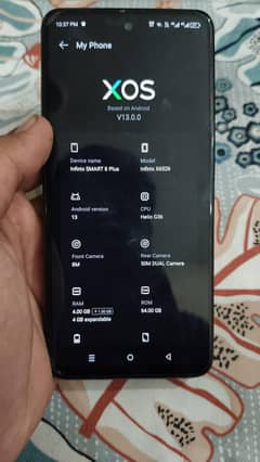 INFINX SMART 8+ (PLUS) FOR SALE ORIGINAL ALL OK 10/10 NO ANY ISSUE