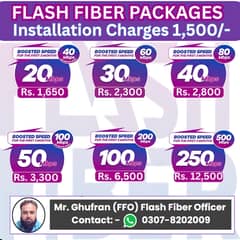20 mb to 250 mb Unlimited Data Connection