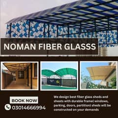 Fiber shades/fiberglass sheets/fiberglass window/fiber steel work