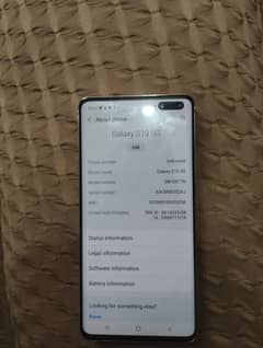 Samsung S10 5g single sim approved