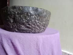 heavy  rock stone mortar