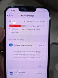 iphone 13 pro 128 gb sim working with box charger