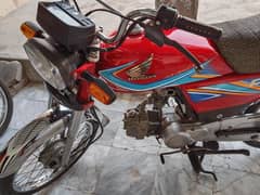 Honda CD 70 genwain condition ma 2019 model. .
