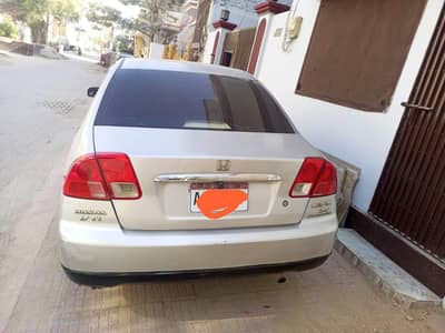 civic 2005 silver  precious condition