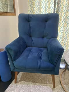 2 Seater Sofa Set With Table Set 2PCs