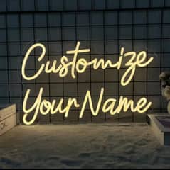 Customize Neon Sign and Names light. . bright. . walls. . decor