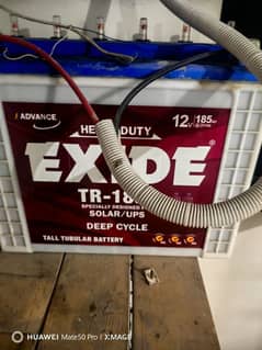 exide tubular deep cycle 185ah