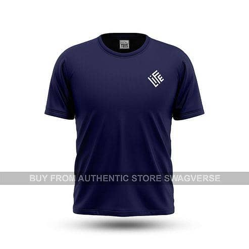 t shirt for men - Basic Half Sleeves T-Shirt for Men | Women and Girls – shirts for boys -  Premium Cotton Blend, Stylish & Comfortable – shirts for men - deal for All Seasons Blue Xl