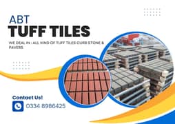 Tuff tile / pavers / Karb stone