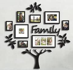 Family Tree With 8 Frames Available Price 1000/=