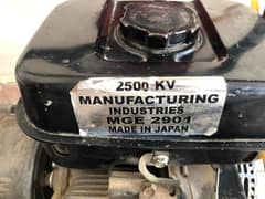 ORIGINAL HONDA 2500KV GENERATOR