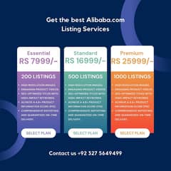 Alibaba Listing Service