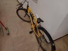 Yellow Coloured Road Bike