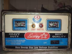 new Energy 2500 watt Stabilizer