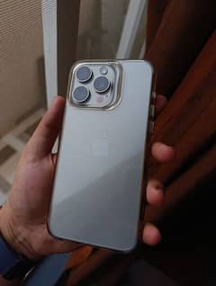 iPhone 15 Pro Max, PTA Approved, Natural Titanium, Complete Box
