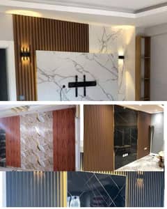 Wall Paper / 3D Wall Paper / Window Blinds / PVC Pannel / Media Wall