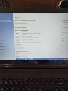 hp notebook 255 G7.8/128 with 2 GB graphics card