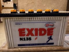 Exide battery 135 ampere