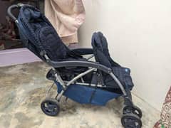 Contoured Fold Twin Baby Stroller – Dual Seat Comfort for Two