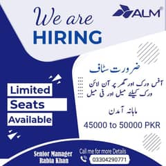 jobs available for male female and students