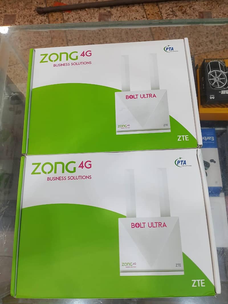ZONG JAZZ UNLOCK UNIVERSAL FAST SPEED ROUTER ALL SIM WORKING 0