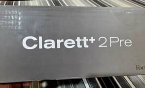 Focusrite Clarett 2Pre USB Audio Interface box packed