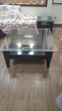 Center Table & 2 Side Tables Set