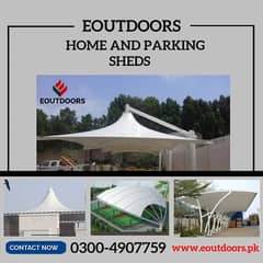 New modern design car parking shade , Car porch, Wall mount ,Pvc shade