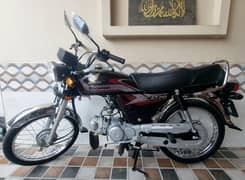 Honda CD 70 | Black 2025 Total Genuine Bike