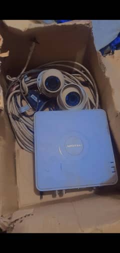 cctv camers with dvr just like new