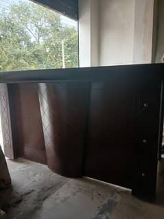 big table and chair